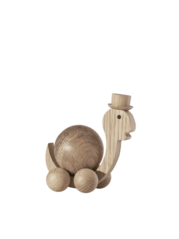 ChiCura Aps Spinning Turtle - Small Living / Wooden Figures Oak