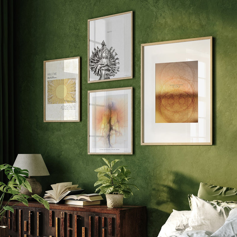 ChiCura Copenhagen Welcome Sun Posters / The Mindful Heart 1. English Poster Quotes