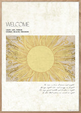 ChiCura Copenhagen Welcome Sun Posters / The Mindful Heart 1. English Poster Quotes