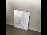 Alu Frame A5 - Gold - Acrylic glass